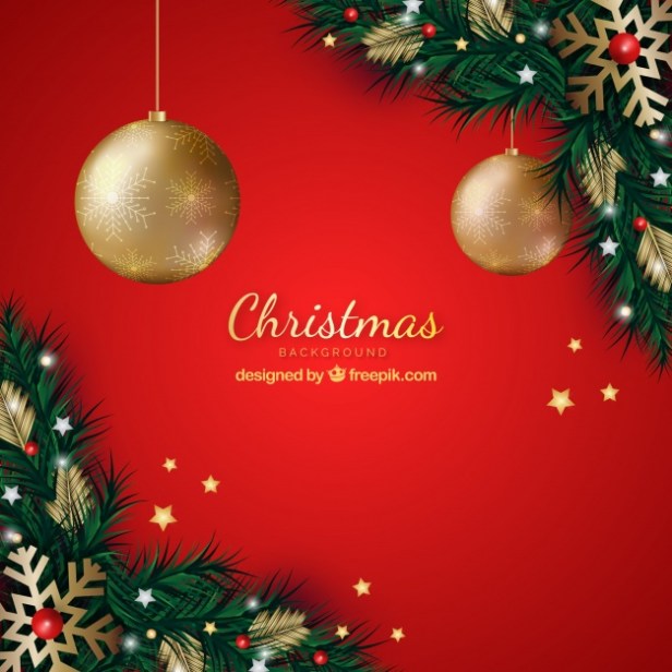 red-background-with-christmas-decoration_23-2147715947