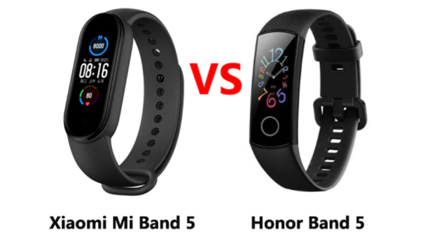 mi band 5 vs honor band 5 Smartphonegreece