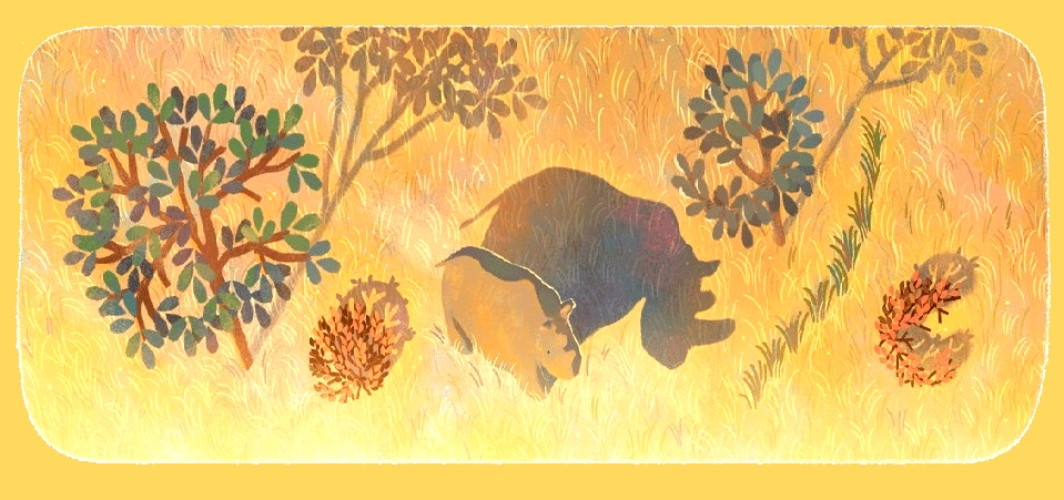 sudan-the-last-male-northern-white-rhino-doodle