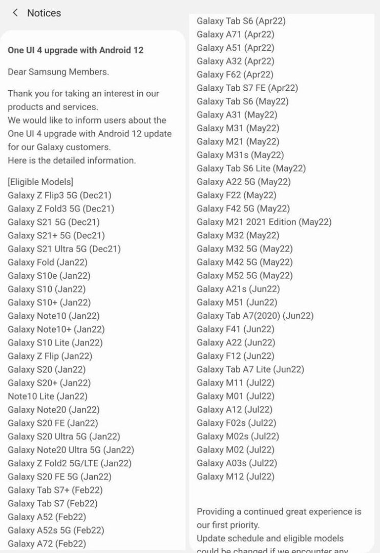 Samsung-One-UI-4-Roadmap-Smartphonegreece