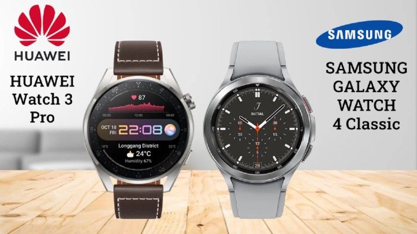 huawei watch 3 pro vs samsung galaxy watch 4-Smartphonegreece