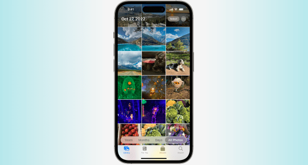 ios-17-iphone-14-pro-photos-library-all-photos